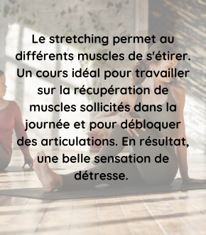 Sport en entreprise - Cours de Stretching